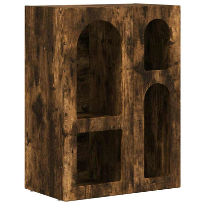 vidaXL Buffet Chêne fumé 59 x 35 x 80,5 cm Bois d'ingénierie