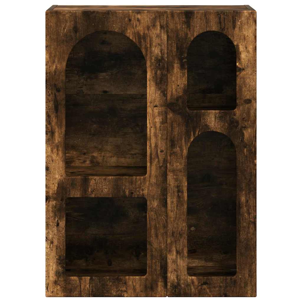 vidaXL Buffet Chêne fumé 59 x 35 x 80,5 cm Bois d'ingénierie