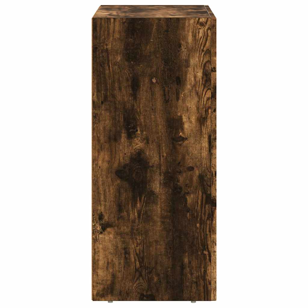vidaXL Buffet Chêne fumé 59 x 35 x 80,5 cm Bois d'ingénierie