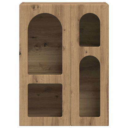 vidaXL Buffet chêne artisanal 59 x 35 x 80,5 cm, bois d'ingénierie