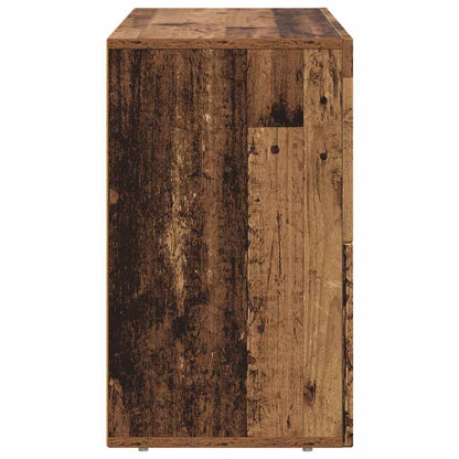 vidaXL Commode en aggloméré recyclé 80,5 x 35 x 59 cm