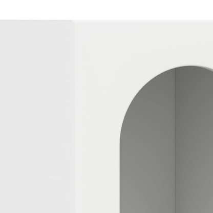 Sideboard Weiß 59 x 35 x 100,5 cm Holzwerkstoff