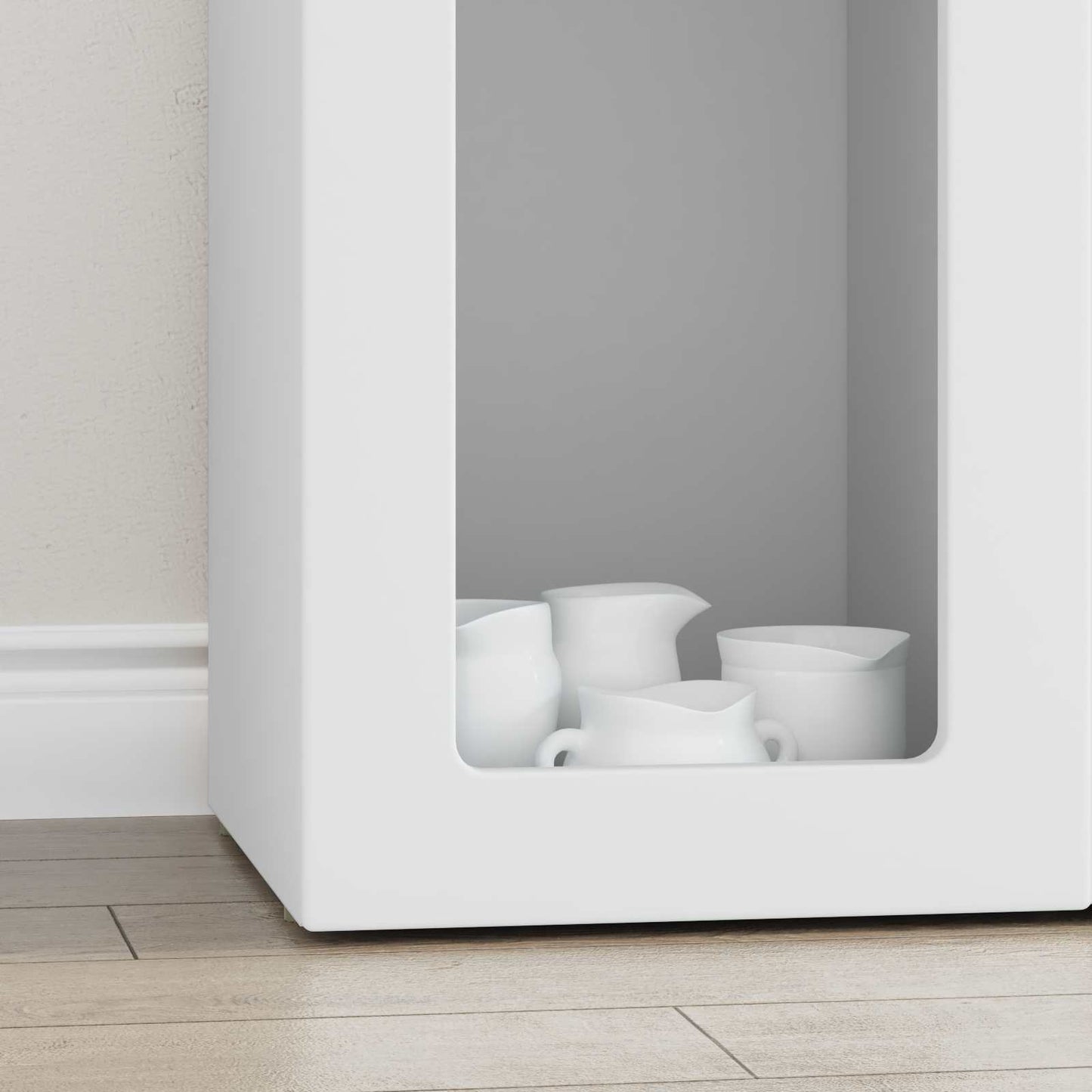 Sideboard Weiß 59 x 35 x 100,5 cm Holzwerkstoff