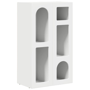 vidaXL Buffet blanc 59 x 35 x 100,5 cm bois d'ingénierie