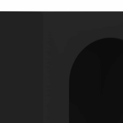 Sideboard Schwarz 59 x 35 x 100,5 cm Holzwerkstoff