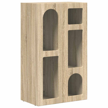 vidaXL Buffet chêne Sonoma 59 x 35 x 100,5 cm bois d'ingénierie