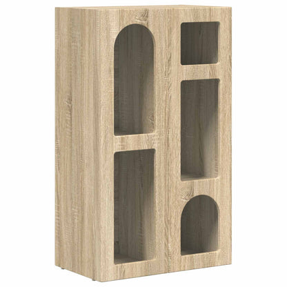 vidaXL Buffet chêne Sonoma 59 x 35 x 100,5 cm bois d'ingénierie