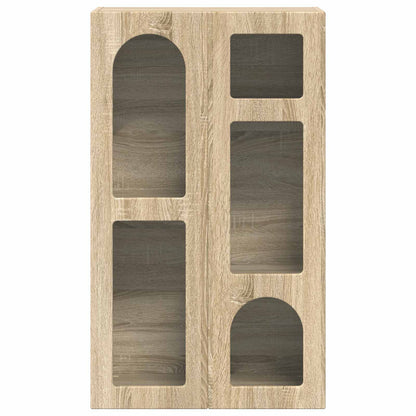vidaXL Buffet chêne Sonoma 59 x 35 x 100,5 cm bois d'ingénierie