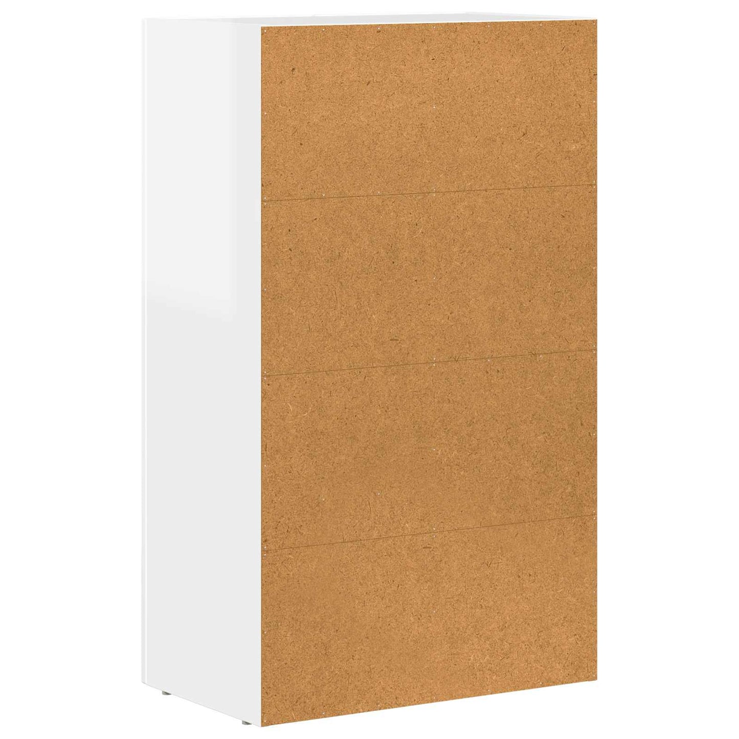 vidaXL Buffet blanc brillant 59 x 35 x 100,5 cm bois d'ingénierie