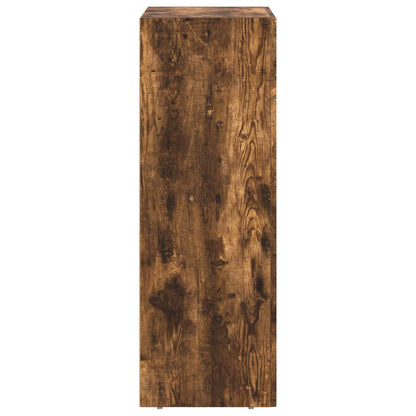 vidaXL Buffet chêne fumé 59 x 35 x 100,5 cm bois d'ingénierie