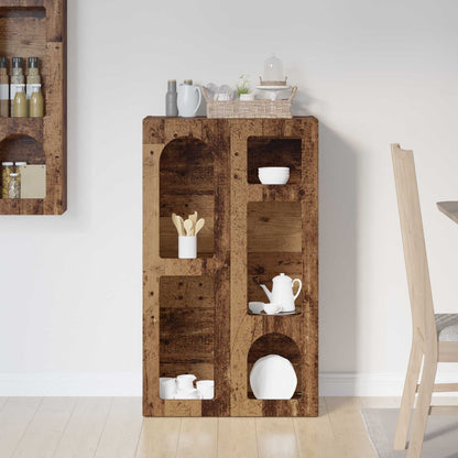 vidaXL Buffet bois de récupération 59 x 35 x 100,5 cm Bois d'ingénierie