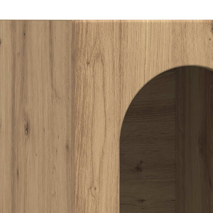 vidaXL Buffet chêne artisanat 59 x 35 x 100,5 cm Bois d'ingénierie