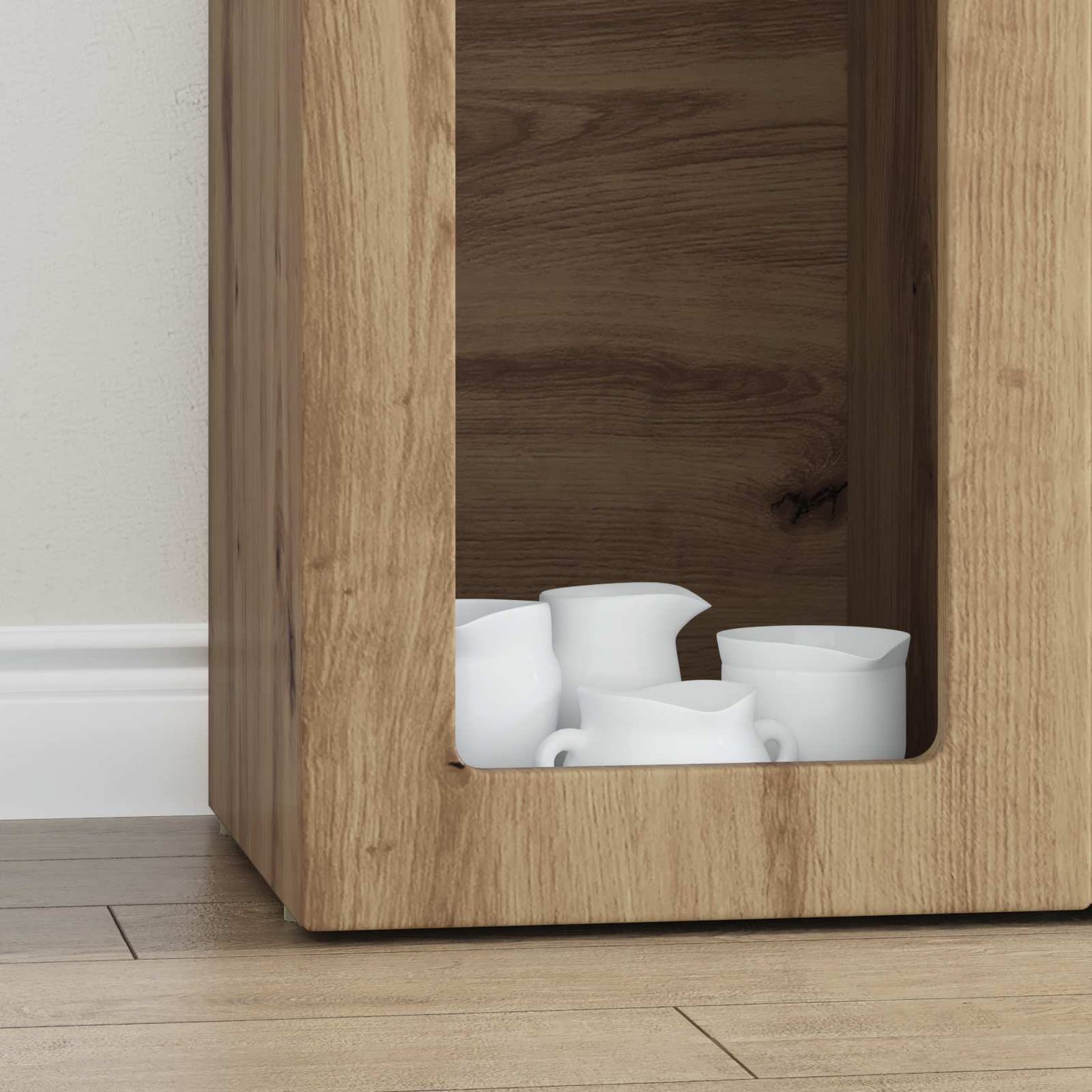vidaXL Buffet chêne artisanat 59 x 35 x 100,5 cm Bois d'ingénierie