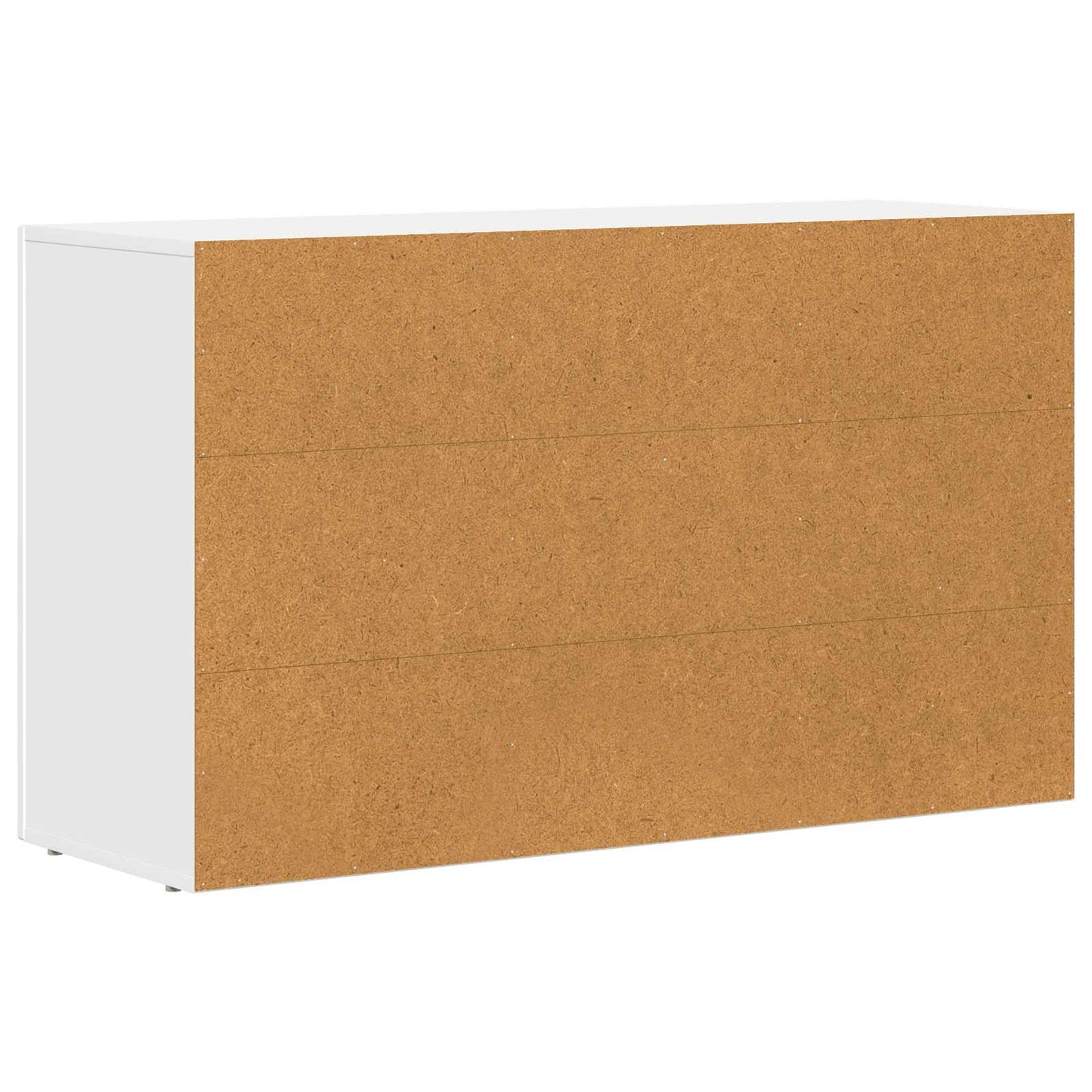 vidaXL Buffet blanc 100 x 35 x 59 cm en bois d'ingénierie