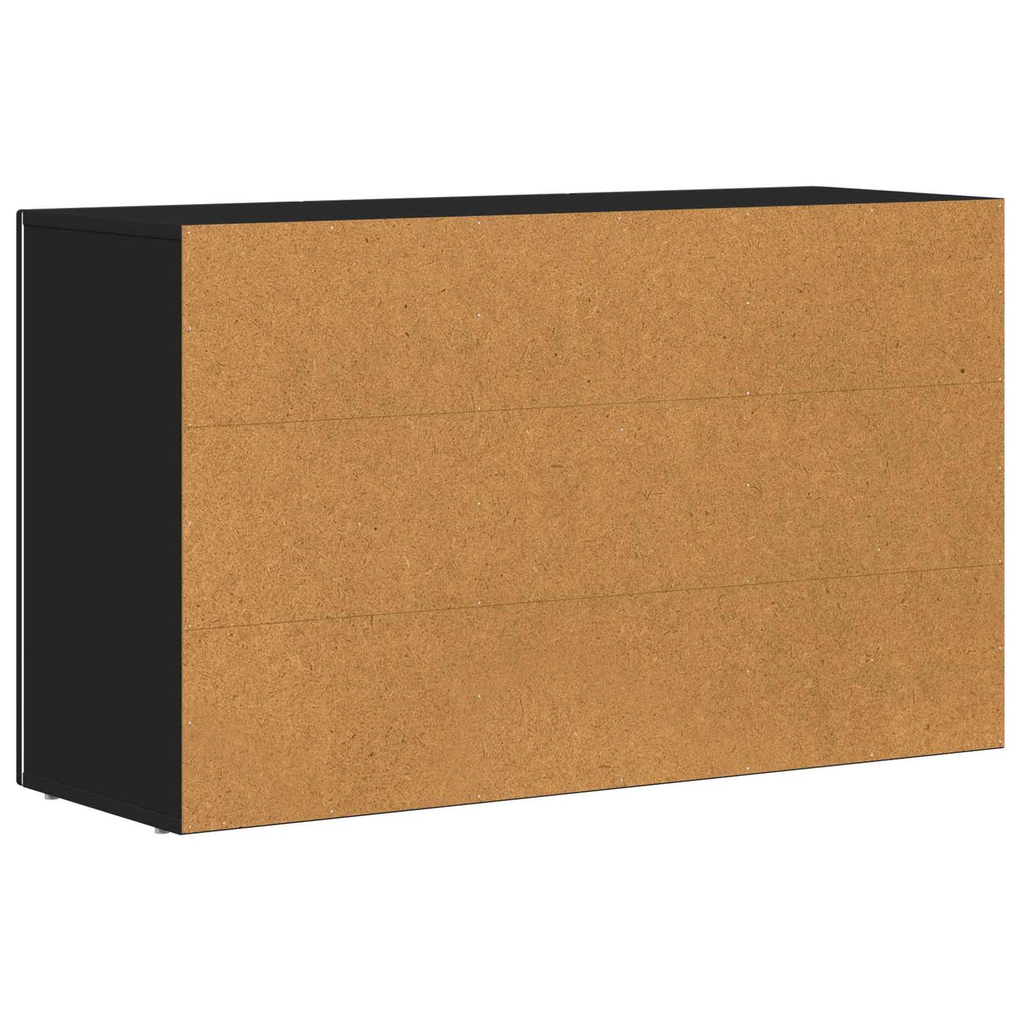 Sideboard Schwarz 100 x 35 x 59 cm Holzwerkstoff