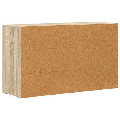 vidaXL Sideboard Sonoma-Eiche 100 x 35 x 59 cm Holzwerkstoff