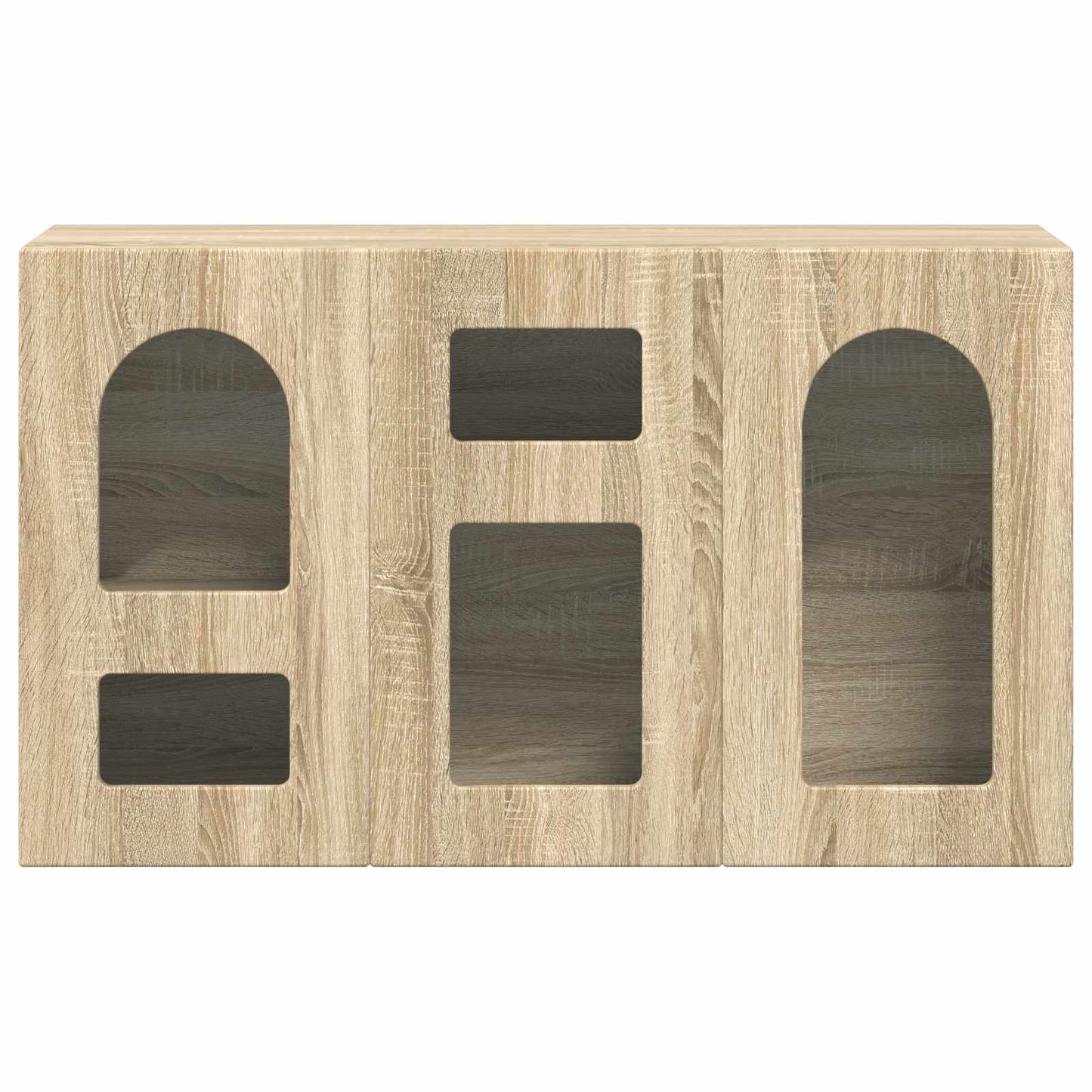 vidaXL Sideboard Sonoma-Eiche 100 x 35 x 59 cm Holzwerkstoff