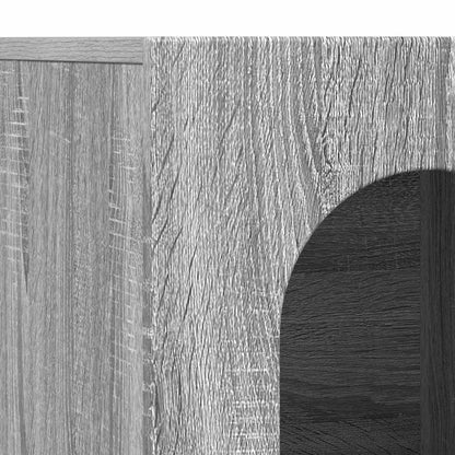 Sideboard Graues Sonoma 100 x 35 x 59 cm Holzwerkstoff