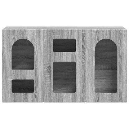 Sideboard Graues Sonoma 100 x 35 x 59 cm Holzwerkstoff