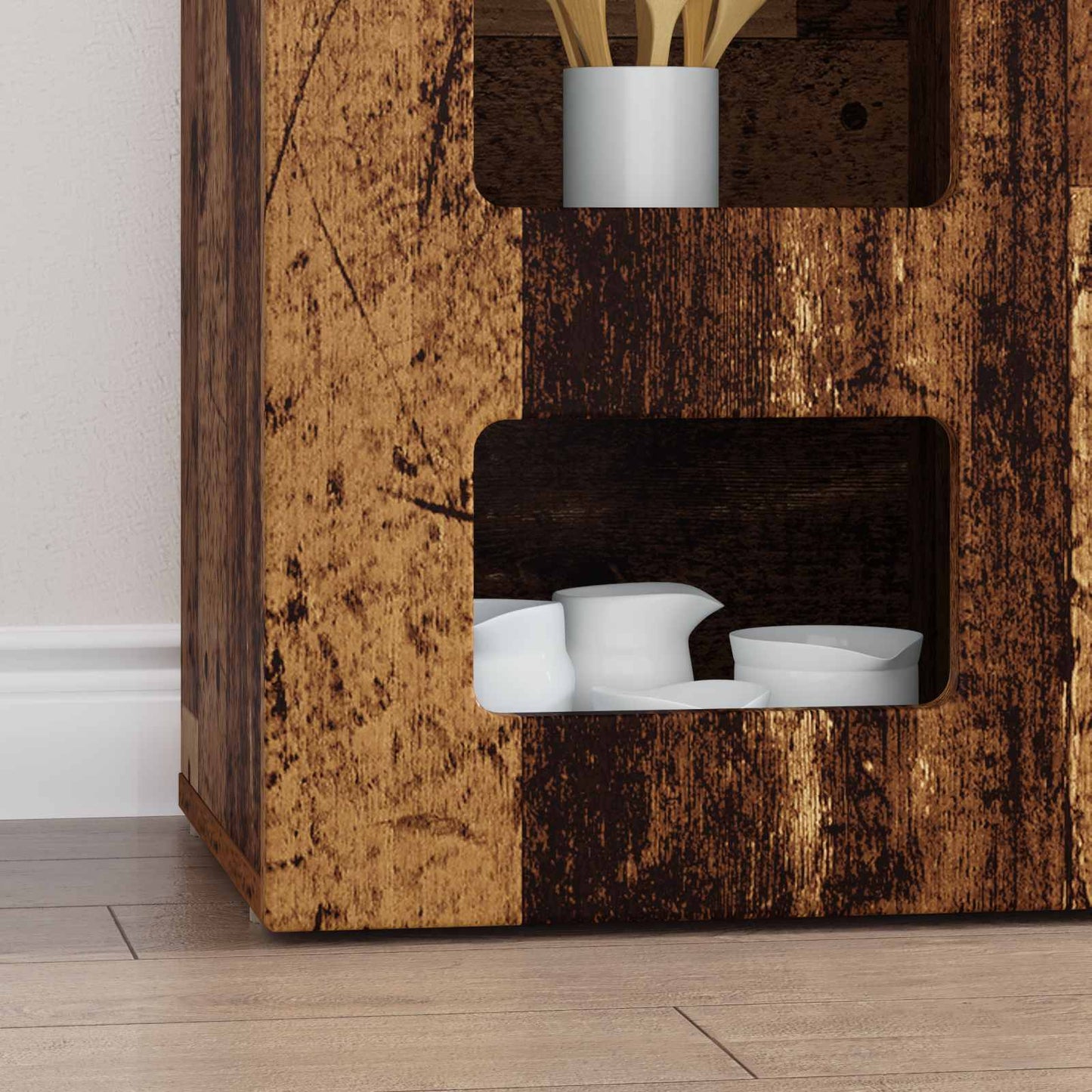 Sideboard Altholz 100 x 35 x 59 cm Holzwerkstoff