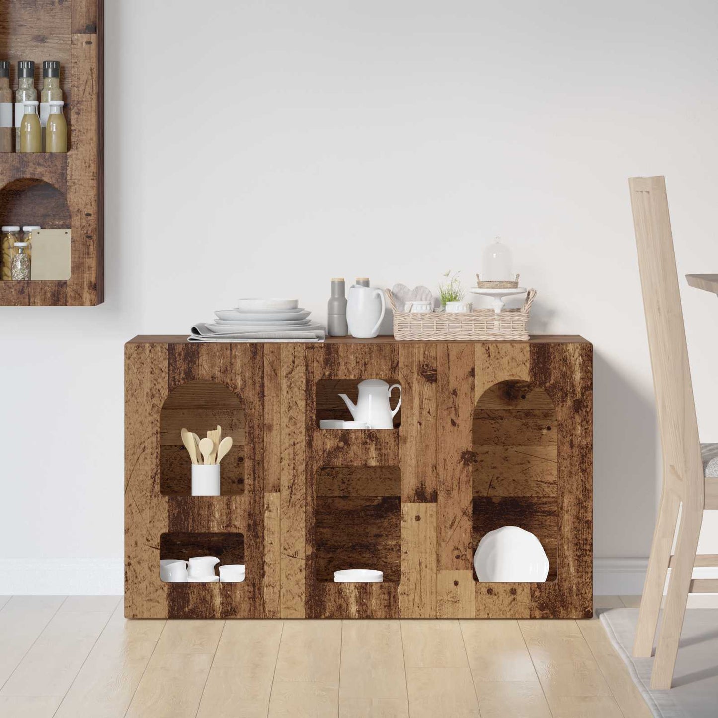 Sideboard Altholz 100 x 35 x 59 cm Holzwerkstoff
