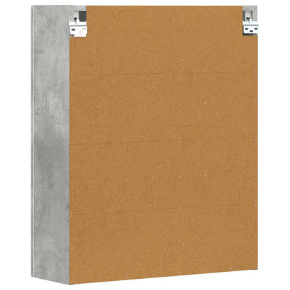 Hängeschrank Beton Grau 59 x 20 x 71,5 cm Holzwerkstoff