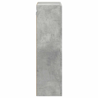 Hängeschrank Beton Grau 59 x 20 x 71,5 cm Holzwerkstoff