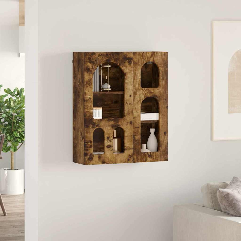 Hängeschrank Geräucherte Eiche 59 x 20 x 71,5 cm Holzwerkstoff