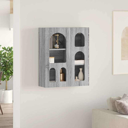 vidaXL Hängeschrank Graues Sonoma 59 x 20 x 71,5 cm Holzwerkstoff