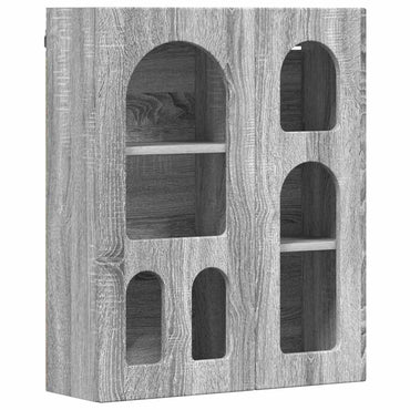 vidaXL Hängeschrank Graues Sonoma 59 x 20 x 71,5 cm Holzwerkstoff