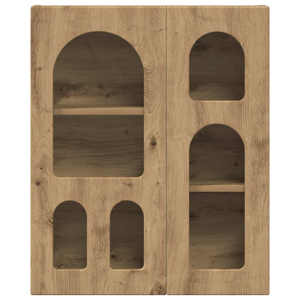 vidaXL Hängeschrank Artisan-Eiche 59 x 20 x 71,5 cm Holzwerkstoff