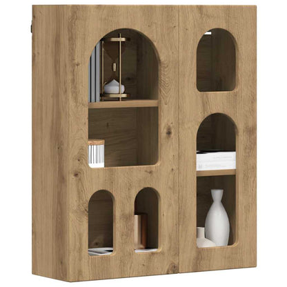 vidaXL Hängeschrank Artisan-Eiche 59 x 20 x 71,5 cm Holzwerkstoff