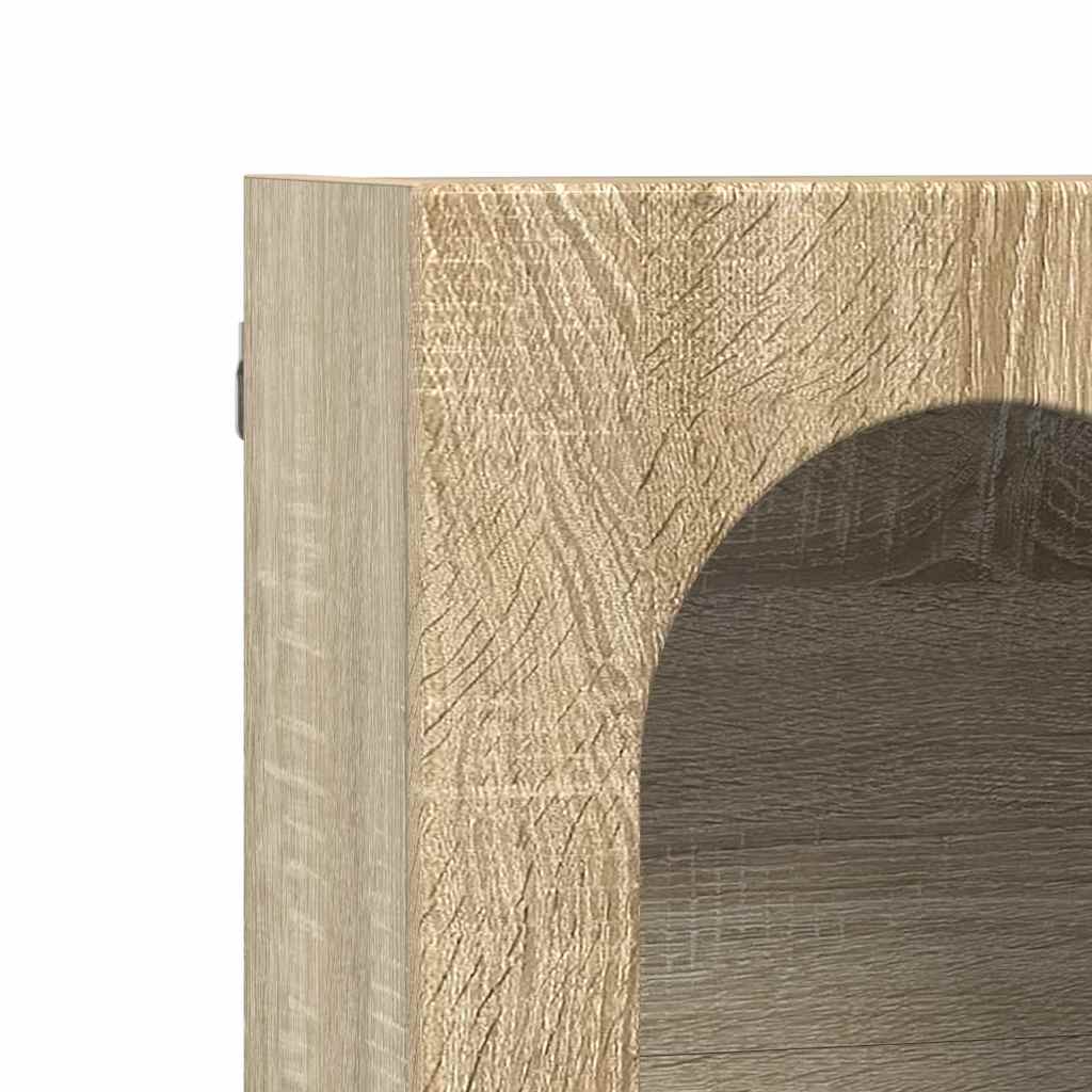 vidaXL Hängeschrank Sonoma-Eiche 59 x 20 x 100 cm Holzwerkstoff