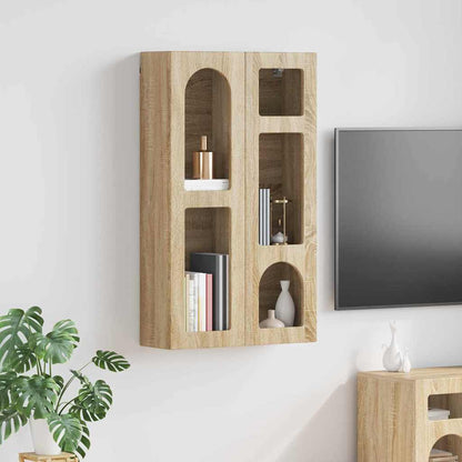 vidaXL Hängeschrank Sonoma-Eiche 59 x 20 x 100 cm Holzwerkstoff