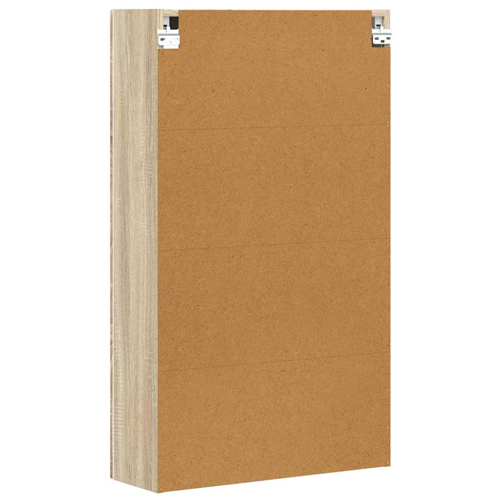 vidaXL Hängeschrank Sonoma-Eiche 59 x 20 x 100 cm Holzwerkstoff