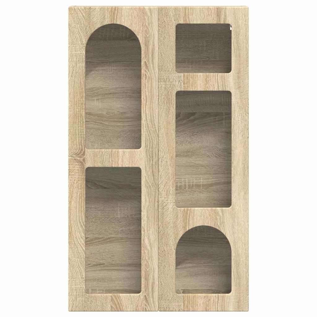 vidaXL Hängeschrank Sonoma-Eiche 59 x 20 x 100 cm Holzwerkstoff