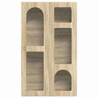 vidaXL Hängeschrank Sonoma-Eiche 59 x 20 x 100 cm Holzwerkstoff