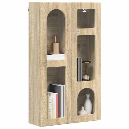 vidaXL Hängeschrank Sonoma-Eiche 59 x 20 x 100 cm Holzwerkstoff
