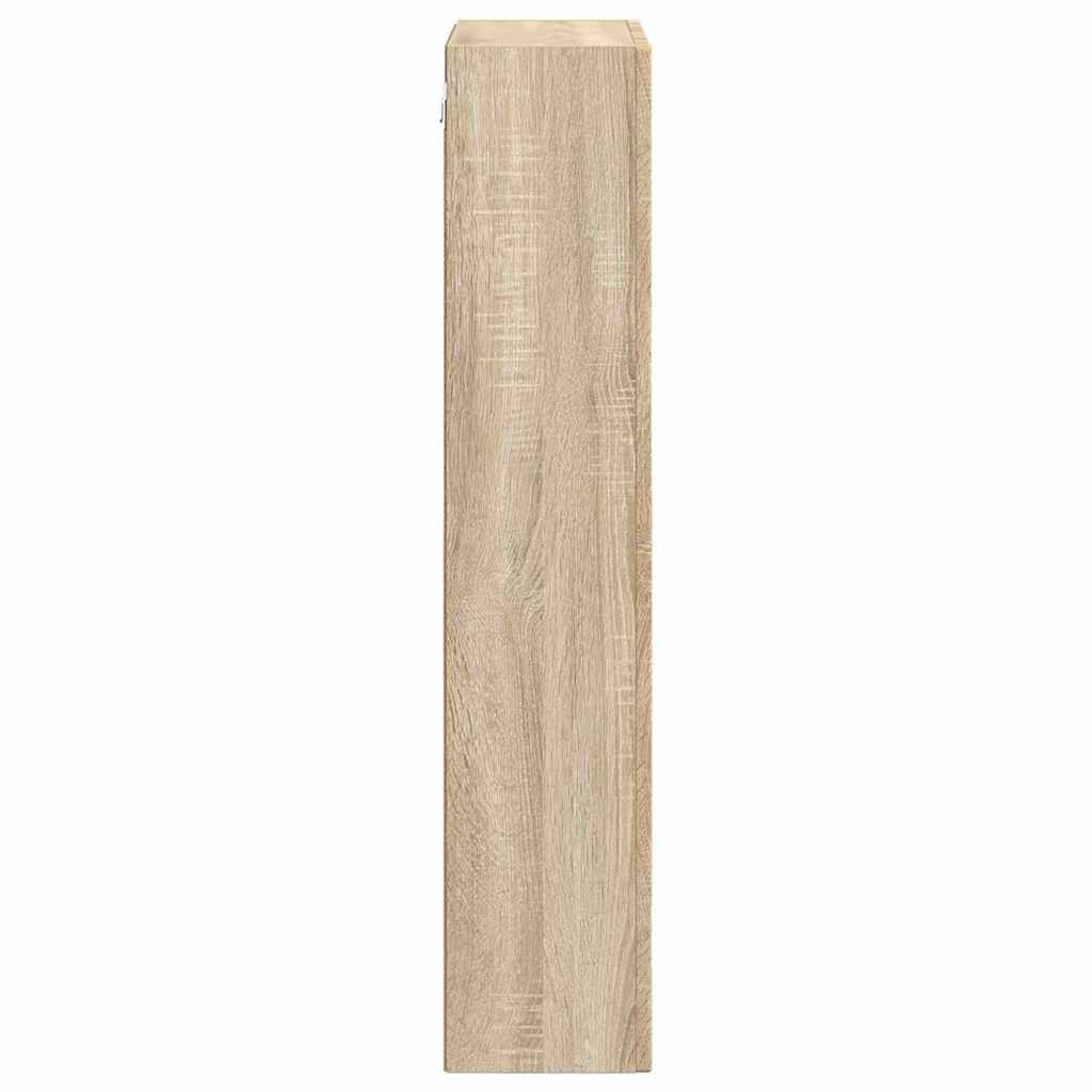 vidaXL Hängeschrank Sonoma-Eiche 59 x 20 x 100 cm Holzwerkstoff