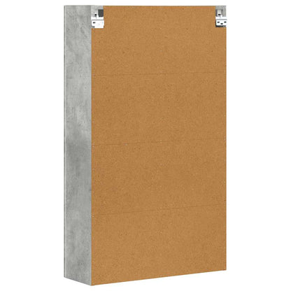 vidaXL Hängeschrank Beton Grau 59 x 20 x 100 cm Holzwerkstoff