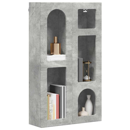 vidaXL Hängeschrank Beton Grau 59 x 20 x 100 cm Holzwerkstoff