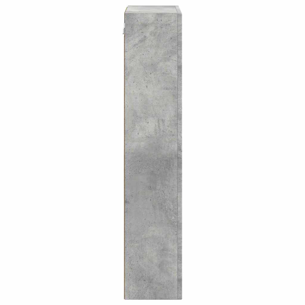 vidaXL Hängeschrank Beton Grau 59 x 20 x 100 cm Holzwerkstoff