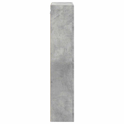 vidaXL Hängeschrank Beton Grau 59 x 20 x 100 cm Holzwerkstoff