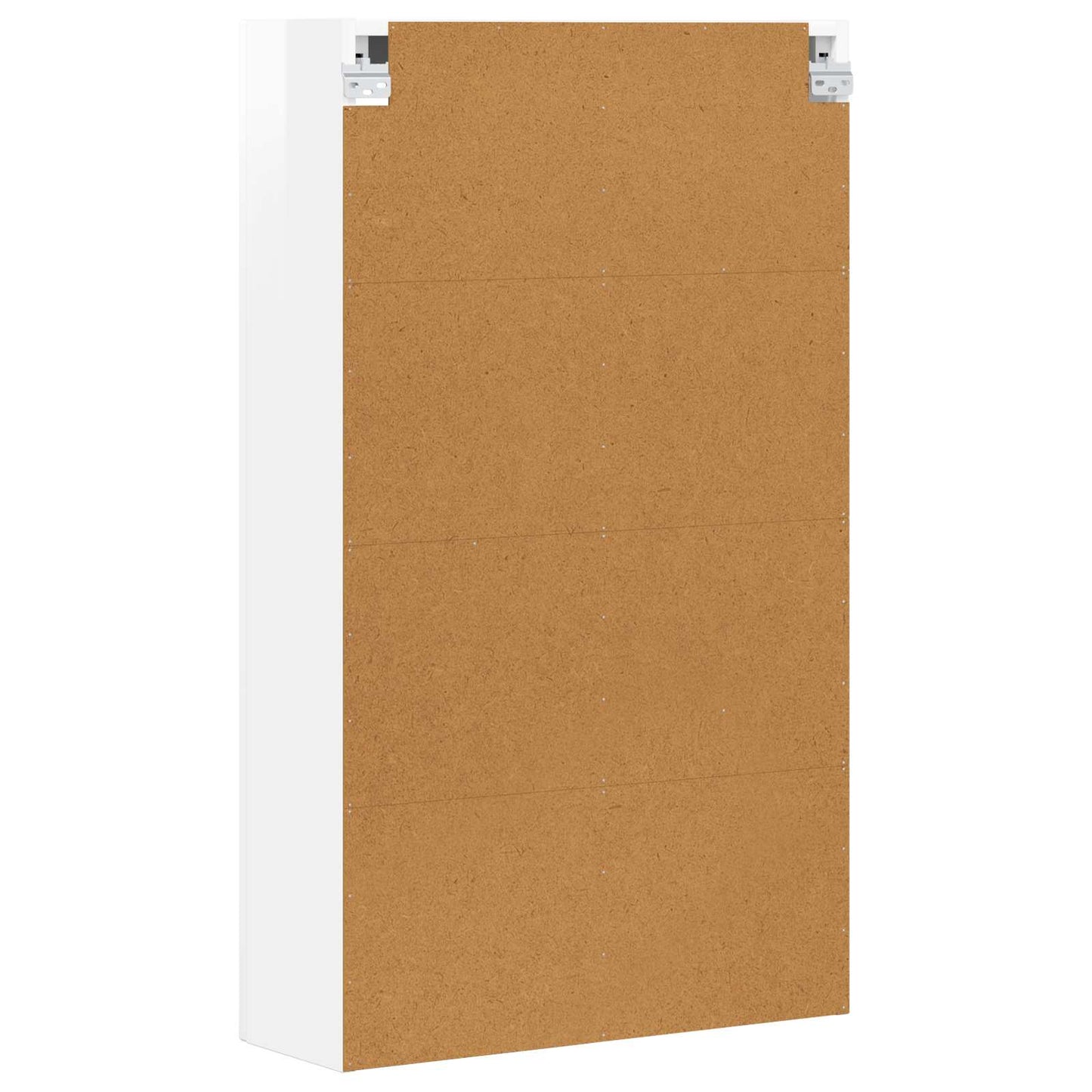 vidaXL Hängeschrank Hochglanz Weiß 59 x 20 x 100 cm Holzwerkstoff
