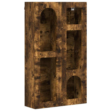 vidaXL Hängeschrank Geräucherte Eiche 59 x 20 x 100 cm Holzwerkstoff