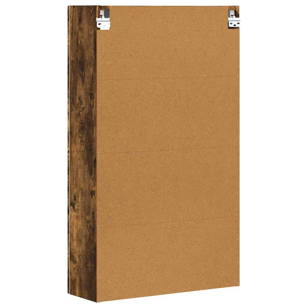 vidaXL Hängeschrank Geräucherte Eiche 59 x 20 x 100 cm Holzwerkstoff