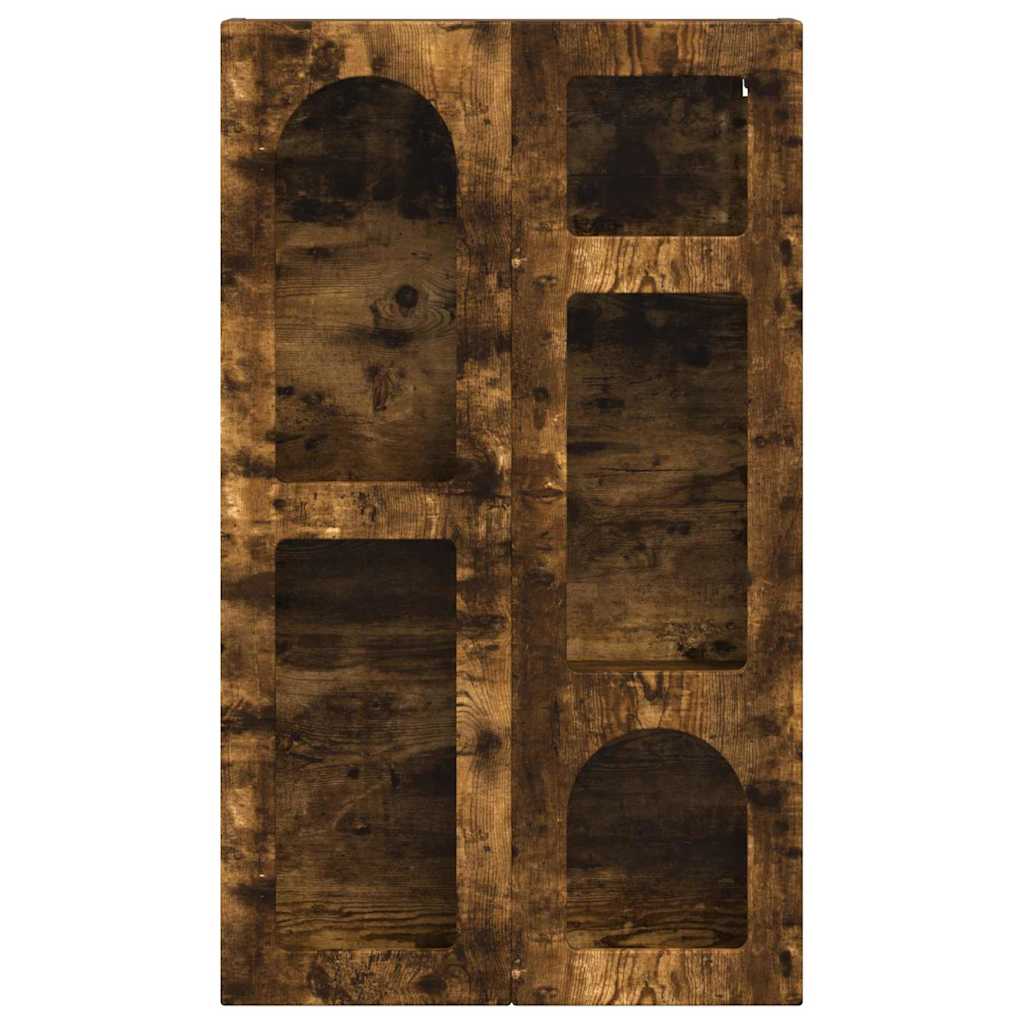 vidaXL Hängeschrank Geräucherte Eiche 59 x 20 x 100 cm Holzwerkstoff