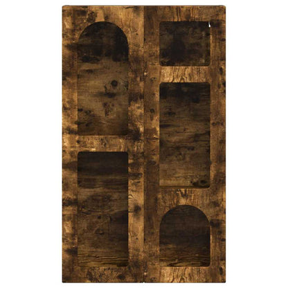 vidaXL Hängeschrank Geräucherte Eiche 59 x 20 x 100 cm Holzwerkstoff