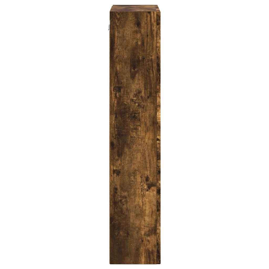 vidaXL Hängeschrank Geräucherte Eiche 59 x 20 x 100 cm Holzwerkstoff