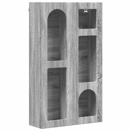 vidaXL Hängeschrank Graues Sonoma 59 x 20 x 100 cm Holzwerkstoff